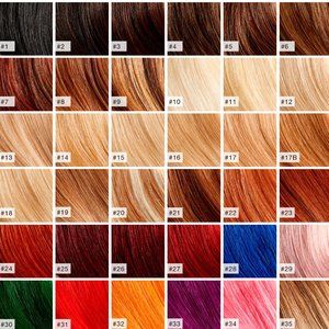 Hair Extension Overstock - All New - Over 35 Colors - 16" 18" 22"
